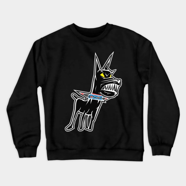 Angry dog Crewneck Sweatshirt by ComPix